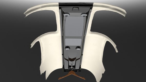 RV-10 Carbon Fiber Overhead Console - Image 7