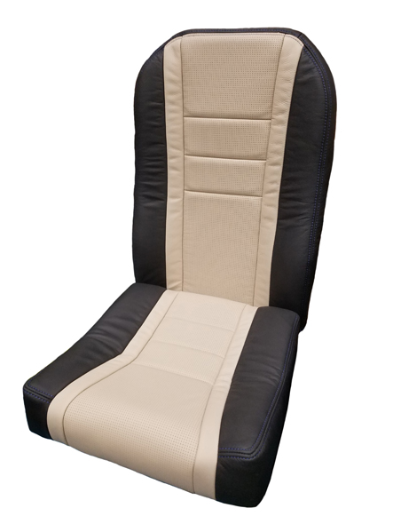 Aircraft Seat Cushion with Back