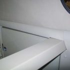 Above the baggage door panel