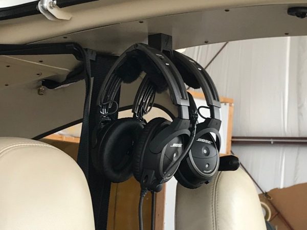 belt, headset hangar