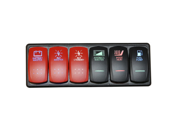 Laser Etched Rocker Switches