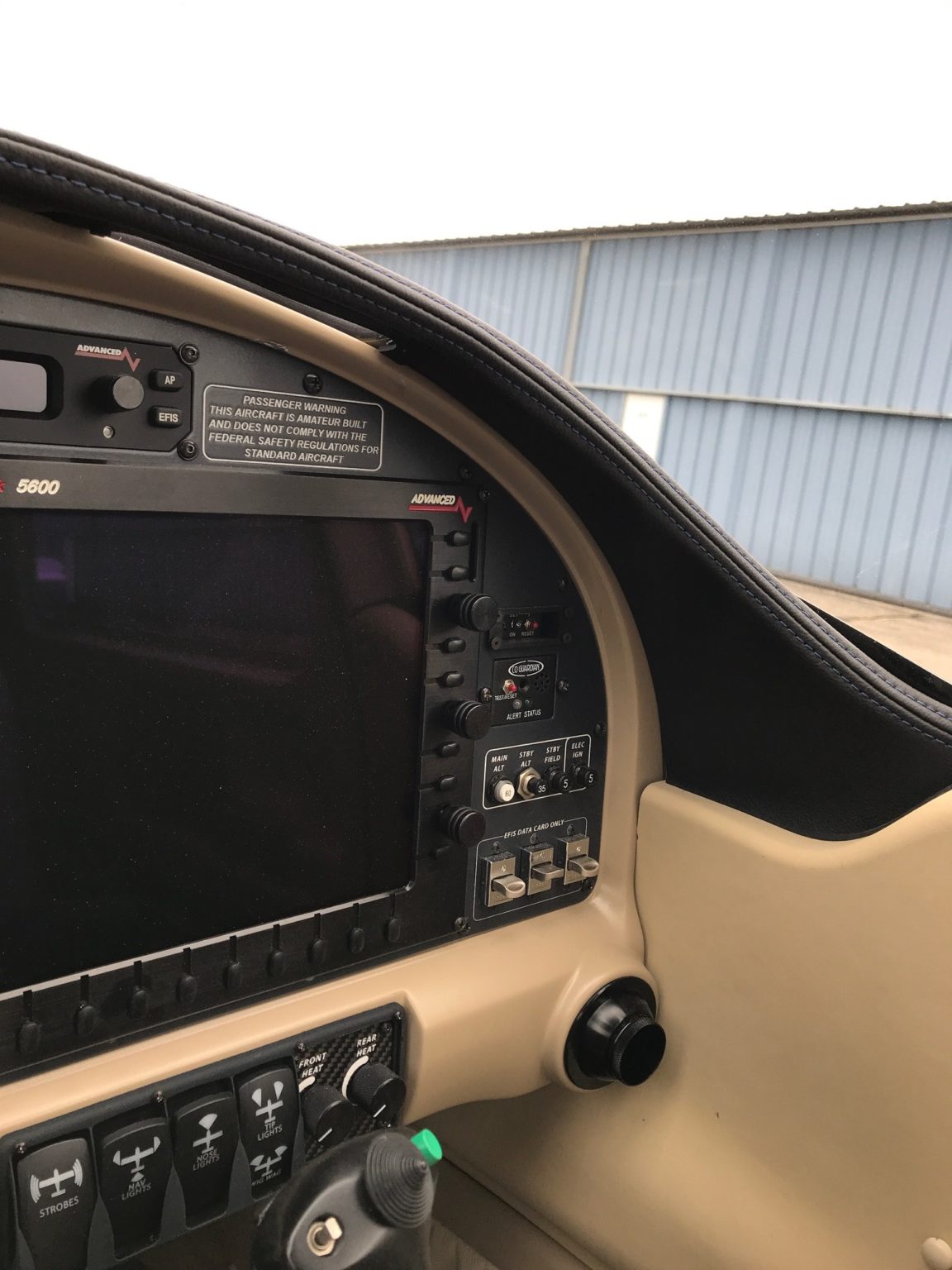 Glare Shield Cover Glare Shield Cover for RV-10 - Aerosport Products