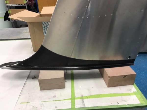 S-21 Carbon Fiber Vertical Stabilizer Fairing